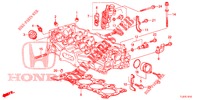 SPULENVENTIL/ OELDRUCKSENSOR (2.0L) für Honda ACCORD TOURER 2.0 ELEGANCE 5 Türen 5 gang automatikgetriebe 2015
