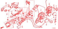 TUERSCHLOESSER, VORNE/AEUSSERER GRIFF  für Honda ACCORD TOURER 2.0 ELEGANCE 5 Türen 5 gang automatikgetriebe 2015