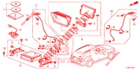 EINBAUSATZ F. RNS2  für Honda ACCORD TOURER 2.0 ELEGANCE PACK 5 Türen 5 gang automatikgetriebe 2015