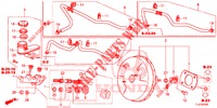 HAUPTBREMSZYLINDER/MASTER POWER (LH) für Honda ACCORD TOURER 2.0 ELEGANCE PACK 5 Türen 5 gang automatikgetriebe 2015
