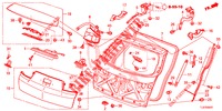 HECKKLAPPE (PUISSANCE) für Honda ACCORD TOURER 2.0 ELEGANCE PACK 5 Türen 5 gang automatikgetriebe 2015