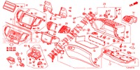 INSTRUMENT, ZIERSTUECK (COTE DE PASSAGER) (LH) für Honda ACCORD TOURER 2.0 ELEGANCE PACK 5 Türen 5 gang automatikgetriebe 2015
