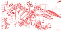 ANSAUGKRUEMMER (2.0L) für Honda ACCORD TOURER 2.4 EXECUTIVE 5 Türen 6 gang-Schaltgetriebe 2015