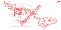 AUDIOEINHEIT (NAVIGATION) für Honda ACCORD TOURER 2.4 EXECUTIVE 5 Türen 6 gang-Schaltgetriebe 2015