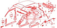 AUSSENBLECHE/TAFEL, HINTEN  für Honda ACCORD TOURER 2.4 EXECUTIVE 5 Türen 6 gang-Schaltgetriebe 2015
