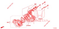 DROSSELKLAPPENGEHAEUSE (2.0L) für Honda ACCORD TOURER 2.4 EXECUTIVE 5 Türen 6 gang-Schaltgetriebe 2015