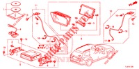 EINBAUSATZ F. RNS2  für Honda ACCORD TOURER 2.4 EXECUTIVE 5 Türen 6 gang-Schaltgetriebe 2015