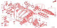 ANSAUGKRUEMMER (2.0L) für Honda ACCORD TOURER 2.4 S 5 Türen 6 gang-Schaltgetriebe 2015