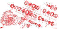 HAUPTWELLE  für Honda ACCORD TOURER 2.4 S 5 Türen 6 gang-Schaltgetriebe 2015
