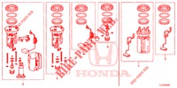 KRAFTSTOFFTANKSATZ, KURZE TEILE  für Honda ACCORD TOURER 2.4 S 5 Türen 6 gang-Schaltgetriebe 2015