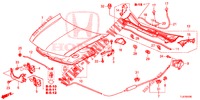 MOTORHAUBE (LH) für Honda ACCORD TOURER 2.4 S 5 Türen 6 gang-Schaltgetriebe 2015