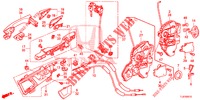 TUERSCHLOESSER, VORNE/AEUSSERER GRIFF  für Honda ACCORD TOURER 2.4 S 5 Türen 6 gang-Schaltgetriebe 2015