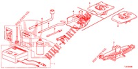 WERKZEUGE/WAGENHEBER  für Honda ACCORD TOURER 2.4 S 5 Türen 6 gang-Schaltgetriebe 2015