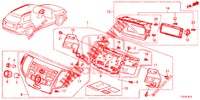 AUDIOEINHEIT  für Honda ACCORD TOURER 2.4 EXECUTIVE 5 Türen 5 gang automatikgetriebe 2015