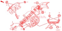 GUMMITUELLE (ARRIERE) für Honda ACCORD TOURER 2.4 EXECUTIVE 5 Türen 5 gang automatikgetriebe 2015