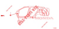GUMMITUELLE (LATERAL) für Honda ACCORD TOURER 2.4 EXECUTIVE 5 Türen 5 gang automatikgetriebe 2015