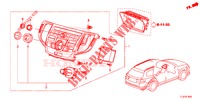 MITTLERES MODUL (NAVIGATION) für Honda ACCORD TOURER 2.4 EXECUTIVE 5 Türen 5 gang automatikgetriebe 2015