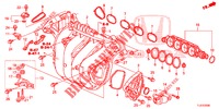 ANSAUGKRUEMMER (2.0L) für Honda ACCORD TOURER 2.4 S 5 Türen 5 gang automatikgetriebe 2015