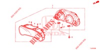 DREHZAHLMESSER  für Honda ACCORD TOURER 2.4 S 5 Türen 5 gang automatikgetriebe 2015