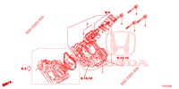 DROSSELKLAPPENGEHAEUSE (2.0L) für Honda ACCORD TOURER 2.4 S 5 Türen 5 gang automatikgetriebe 2015