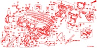 INSTRUMENTENBRETT, OBEN (LH) für Honda ACCORD TOURER 2.4 S 5 Türen 5 gang automatikgetriebe 2015