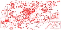 KONSOLE (LH) für Honda ACCORD TOURER 2.4 S 5 Türen 5 gang automatikgetriebe 2015