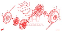 KUPPLUNG/DREHMOMENTWANDLER  für Honda ACCORD TOURER 2.4 S 5 Türen 5 gang automatikgetriebe 2015