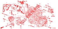 LICHTMASCHINENHALTERUNG/SPANNVORRICHTUNG (2.0L) für Honda ACCORD TOURER 2.4 S 5 Türen 5 gang automatikgetriebe 2015