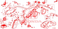 RADIOANTENNE/LAUTSPRECHER (LH) für Honda ACCORD TOURER 2.4 S 5 Türen 5 gang automatikgetriebe 2015