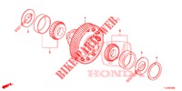 DIFFERENTIAL (DIESEL) für Honda ACCORD TOURER DIESEL 2.2 COMFORT 5 Türen 6 gang-Schaltgetriebe 2015