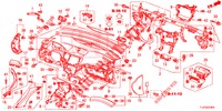 INSTRUMENTENBRETT, OBEN (LH) für Honda ACCORD TOURER DIESEL 2.2 COMFORT 5 Türen 6 gang-Schaltgetriebe 2015