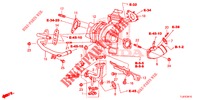 TURBOLADER SYSTEM (DIESEL) für Honda ACCORD TOURER DIESEL 2.2 COMFORT 5 Türen 6 gang-Schaltgetriebe 2015