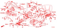 WASSERSCHLAUCH/HEIZUNGSSCHACHT (DIESEL) für Honda ACCORD TOURER DIESEL 2.2 COMFORT 5 Türen 6 gang-Schaltgetriebe 2015