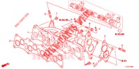 ANSAUGKRUEMMER (DIESEL) für Honda ACCORD TOURER DIESEL 2.2 COMFORT 5 Türen 5 gang automatikgetriebe 2015