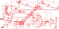 HAUPTBREMSZYLINDER/MASTER POWER (LH) für Honda ACCORD TOURER DIESEL 2.2 COMFORT 5 Türen 5 gang automatikgetriebe 2015