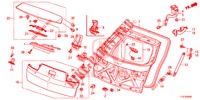 HECKKLAPPENPLATTE(2D)  für Honda ACCORD TOURER DIESEL 2.2 COMFORT 5 Türen 5 gang automatikgetriebe 2015