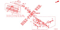 HECKSCHEIBENWISCHER  für Honda ACCORD TOURER DIESEL 2.2 COMFORT 5 Türen 5 gang automatikgetriebe 2015