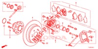 HINTERRADBREMSE (2) für Honda ACCORD TOURER DIESEL 2.2 COMFORT 5 Türen 5 gang automatikgetriebe 2015
