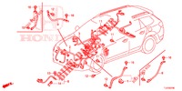 KABELBAUM (1) (LH) für Honda ACCORD TOURER DIESEL 2.2 COMFORT 5 Türen 5 gang automatikgetriebe 2015