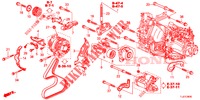 MOTORHALTERUNG (DIESEL) für Honda ACCORD TOURER DIESEL 2.2 COMFORT 5 Türen 5 gang automatikgetriebe 2015