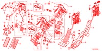 PEDAL (LH) für Honda ACCORD TOURER DIESEL 2.2 COMFORT 5 Türen 5 gang automatikgetriebe 2015