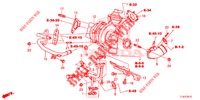 TURBOLADER SYSTEM (DIESEL) für Honda ACCORD TOURER DIESEL 2.2 COMFORT 5 Türen 5 gang automatikgetriebe 2015