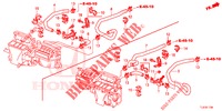 WASSERSCHLAUCH/HEIZUNGSSCHACHT (DIESEL) für Honda ACCORD TOURER DIESEL 2.2 COMFORT 5 Türen 5 gang automatikgetriebe 2015