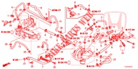 WASSERSCHLAUCH/HEIZUNGSSCHACHT (DIESEL) für Honda ACCORD TOURER DIESEL 2.2 COMFORT 5 Türen 5 gang automatikgetriebe 2015