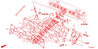 ANSAUGKRUEMMER (DIESEL) für Honda ACCORD TOURER DIESEL 2.2 ELEGANCE 5 Türen 6 gang-Schaltgetriebe 2015