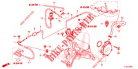 EINBAULEITUNG/UNTERDRUCKPUMPE (DIESEL) für Honda ACCORD TOURER DIESEL 2.2 ELEGANCE 5 Türen 6 gang-Schaltgetriebe 2015