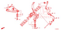 GELENK, VORNE  für Honda ACCORD TOURER DIESEL 2.2 ELEGANCE 5 Türen 6 gang-Schaltgetriebe 2015