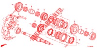 HAUPTWELLE (DIESEL) für Honda ACCORD TOURER DIESEL 2.2 ELEGANCE 5 Türen 6 gang-Schaltgetriebe 2015