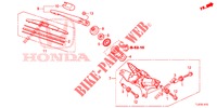 HECKSCHEIBENWISCHER  für Honda ACCORD TOURER DIESEL 2.2 ELEGANCE 5 Türen 6 gang-Schaltgetriebe 2015