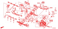 KRAFTSTOFF, SCHIENE/HOCHDRUCKPUMPE (DIESEL) für Honda ACCORD TOURER DIESEL 2.2 ELEGANCE 5 Türen 6 gang-Schaltgetriebe 2015